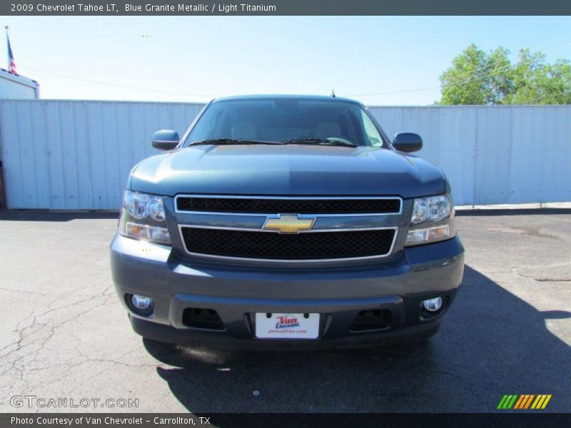 Blue Granite Metallic / Light Titanium 2009 Chevrolet Tahoe LT