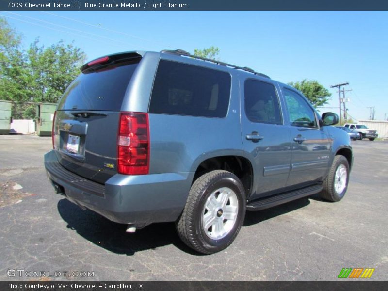 Blue Granite Metallic / Light Titanium 2009 Chevrolet Tahoe LT