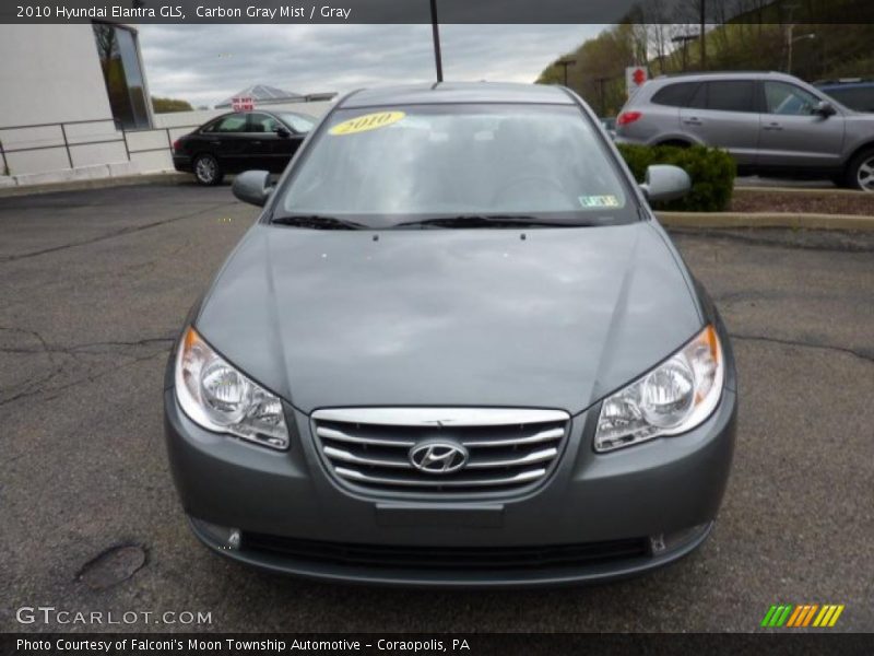 Carbon Gray Mist / Gray 2010 Hyundai Elantra GLS