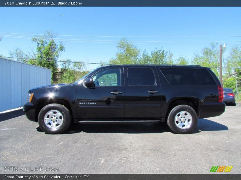 Black / Ebony 2010 Chevrolet Suburban LS