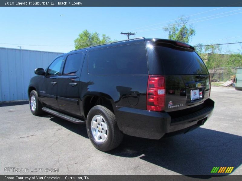 Black / Ebony 2010 Chevrolet Suburban LS