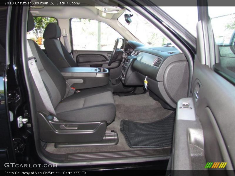  2010 Suburban LS Ebony Interior