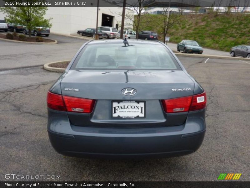 Slate Blue / Gray 2010 Hyundai Sonata GLS