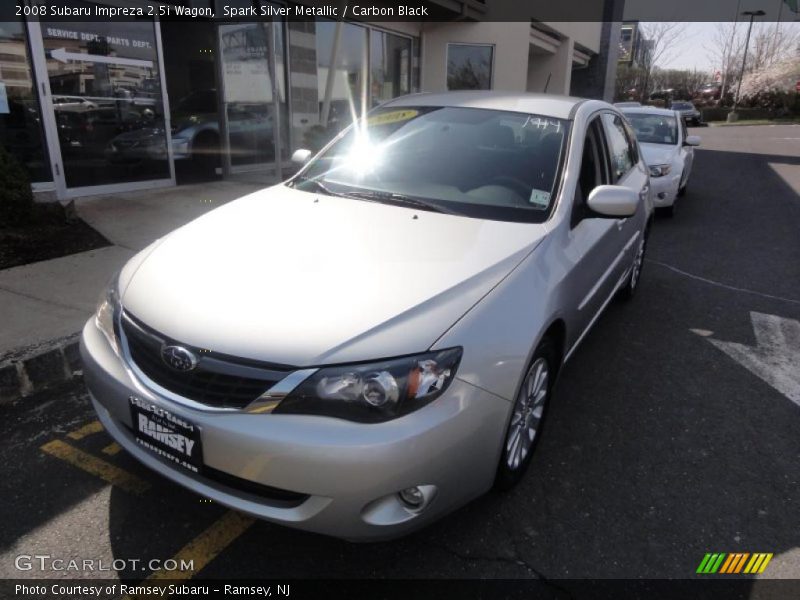 Spark Silver Metallic / Carbon Black 2008 Subaru Impreza 2.5i Wagon