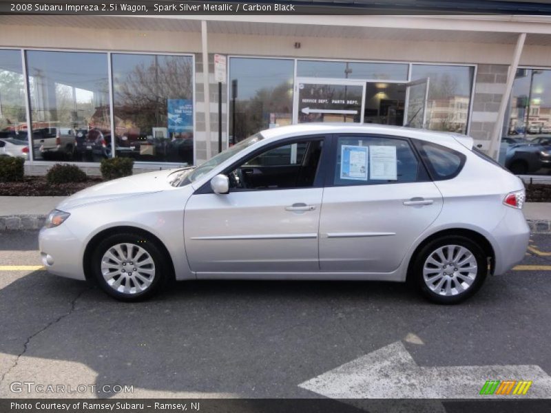 Spark Silver Metallic / Carbon Black 2008 Subaru Impreza 2.5i Wagon