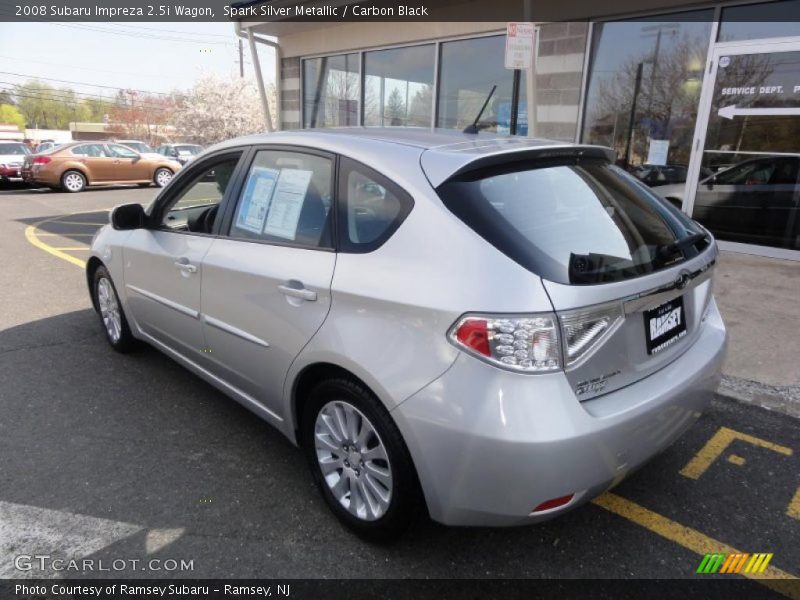 Spark Silver Metallic / Carbon Black 2008 Subaru Impreza 2.5i Wagon