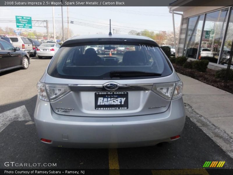 Spark Silver Metallic / Carbon Black 2008 Subaru Impreza 2.5i Wagon