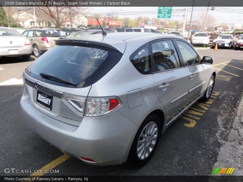 Spark Silver Metallic / Carbon Black 2008 Subaru Impreza 2.5i Wagon
