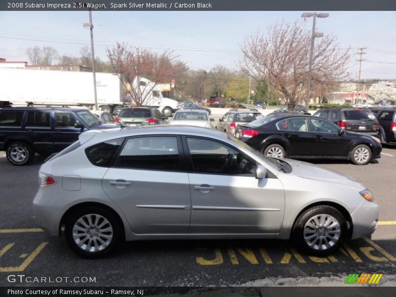 Spark Silver Metallic / Carbon Black 2008 Subaru Impreza 2.5i Wagon