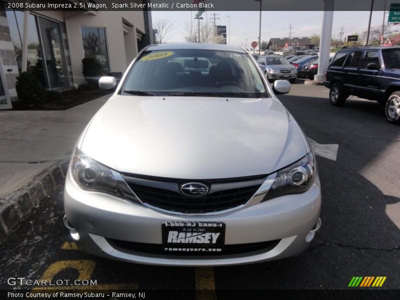 Spark Silver Metallic / Carbon Black 2008 Subaru Impreza 2.5i Wagon