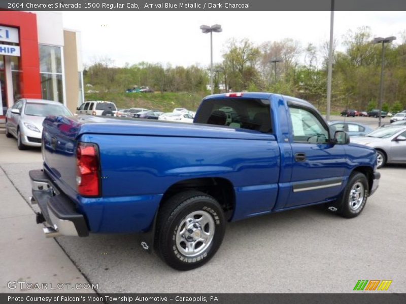 Arrival Blue Metallic / Dark Charcoal 2004 Chevrolet Silverado 1500 Regular Cab