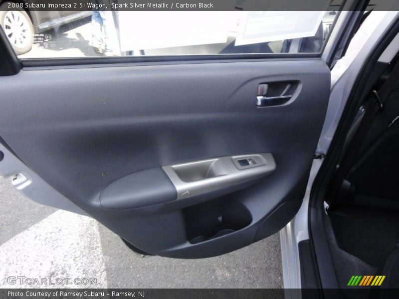 Spark Silver Metallic / Carbon Black 2008 Subaru Impreza 2.5i Wagon