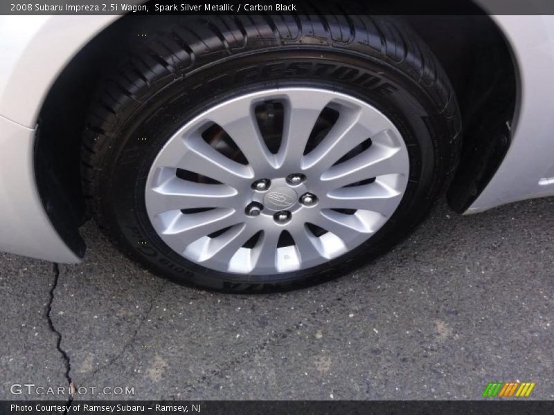 Spark Silver Metallic / Carbon Black 2008 Subaru Impreza 2.5i Wagon