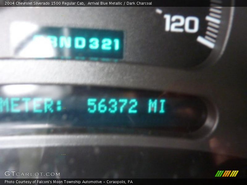 Arrival Blue Metallic / Dark Charcoal 2004 Chevrolet Silverado 1500 Regular Cab