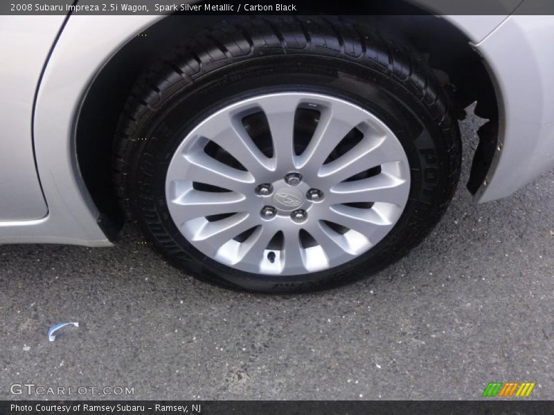 Spark Silver Metallic / Carbon Black 2008 Subaru Impreza 2.5i Wagon