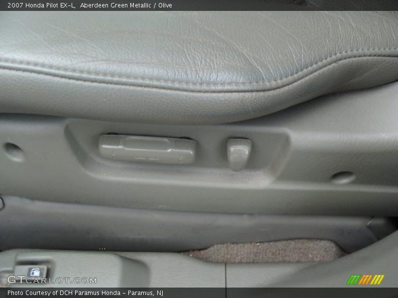 Aberdeen Green Metallic / Olive 2007 Honda Pilot EX-L