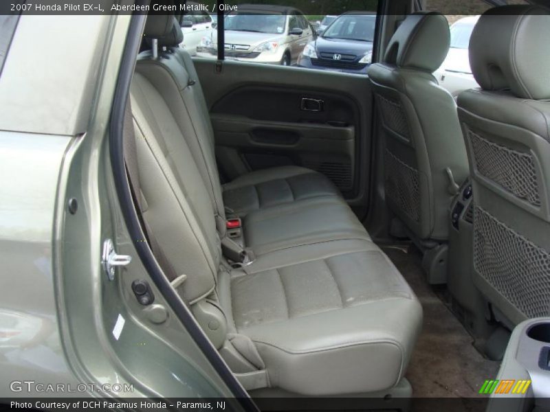 Aberdeen Green Metallic / Olive 2007 Honda Pilot EX-L