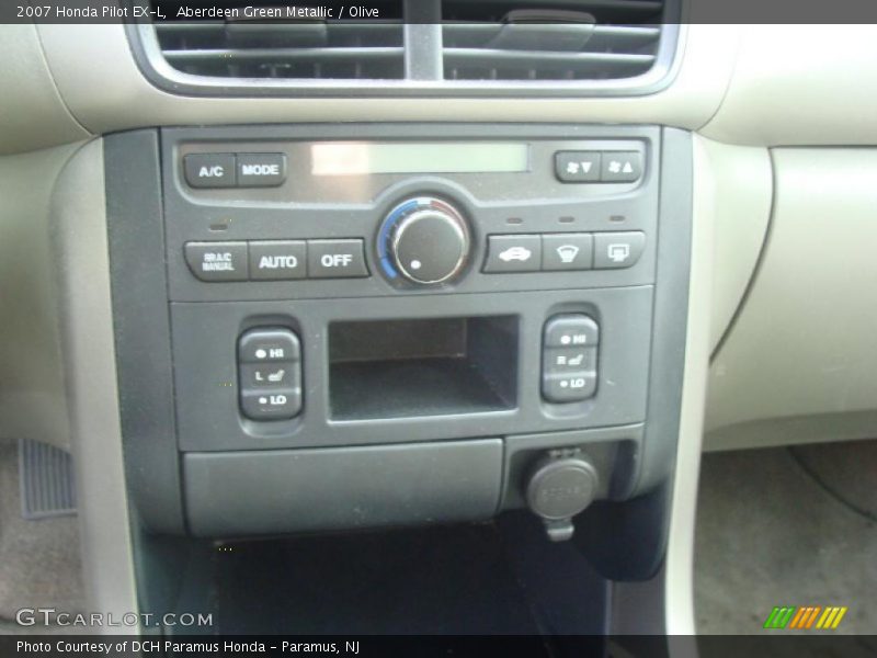Aberdeen Green Metallic / Olive 2007 Honda Pilot EX-L