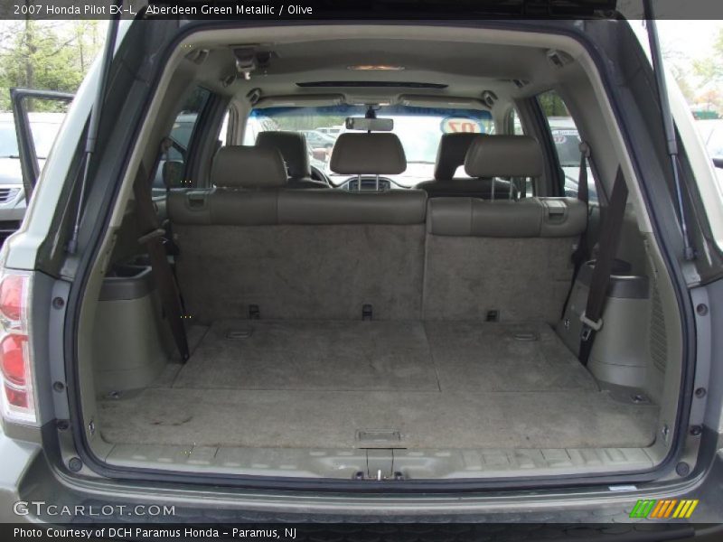 Aberdeen Green Metallic / Olive 2007 Honda Pilot EX-L