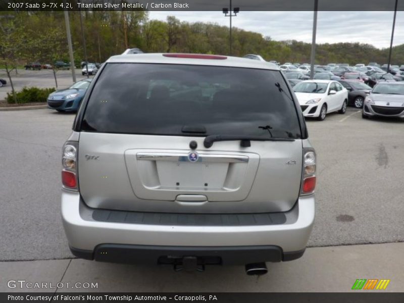 Titanium Silver Metallic / Carbon Black 2007 Saab 9-7X 4.2i