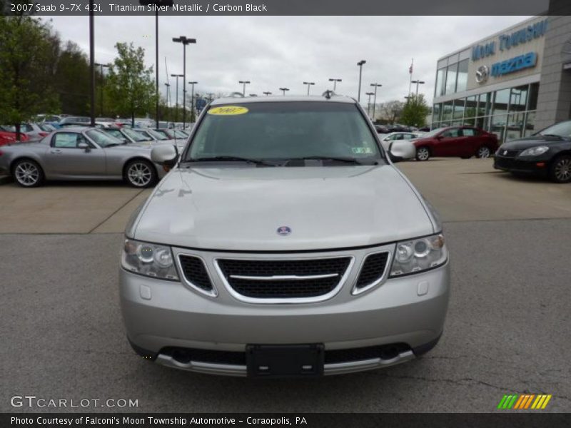 Titanium Silver Metallic / Carbon Black 2007 Saab 9-7X 4.2i