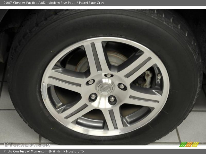 Modern Blue Pearl / Pastel Slate Gray 2007 Chrysler Pacifica AWD