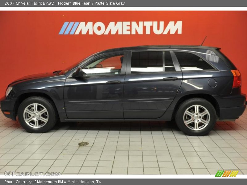 Modern Blue Pearl / Pastel Slate Gray 2007 Chrysler Pacifica AWD