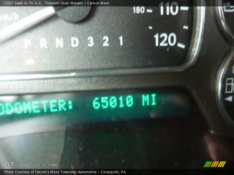 Titanium Silver Metallic / Carbon Black 2007 Saab 9-7X 4.2i