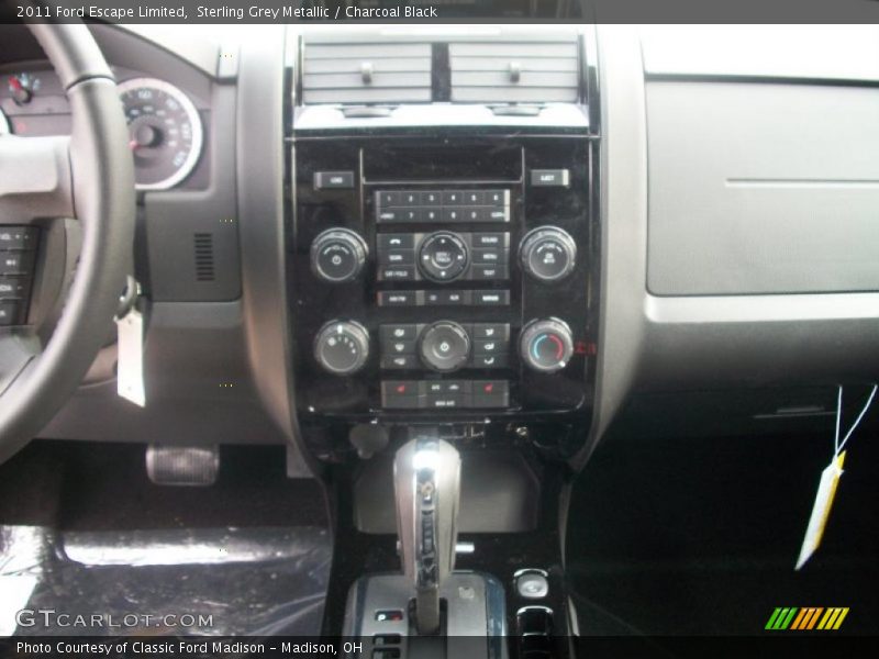 Sterling Grey Metallic / Charcoal Black 2011 Ford Escape Limited