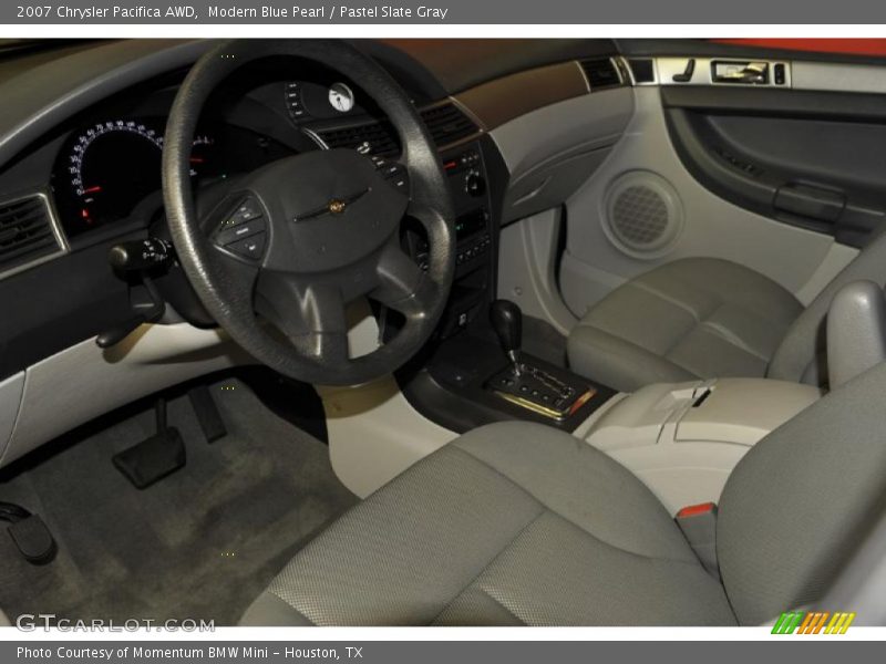 Modern Blue Pearl / Pastel Slate Gray 2007 Chrysler Pacifica AWD