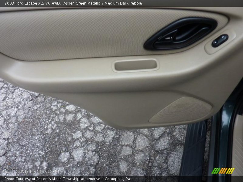 Aspen Green Metallic / Medium Dark Pebble 2003 Ford Escape XLS V6 4WD