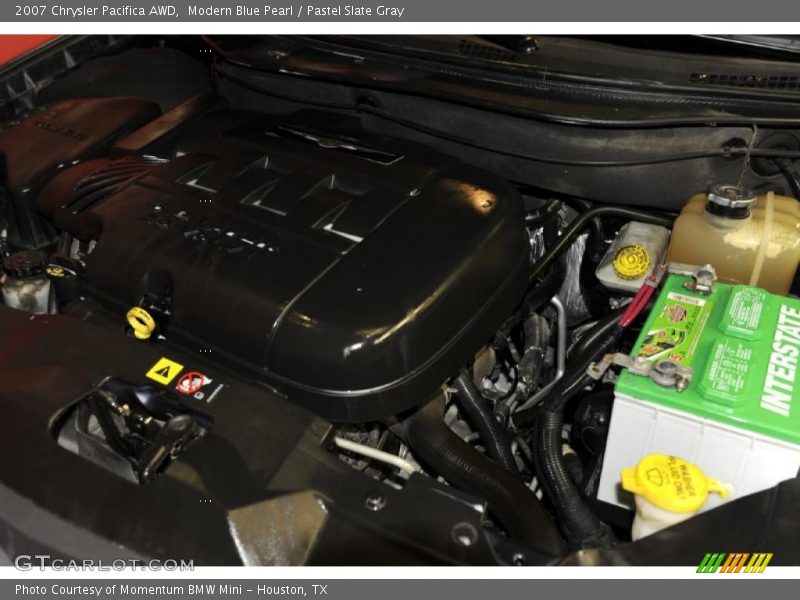 Modern Blue Pearl / Pastel Slate Gray 2007 Chrysler Pacifica AWD