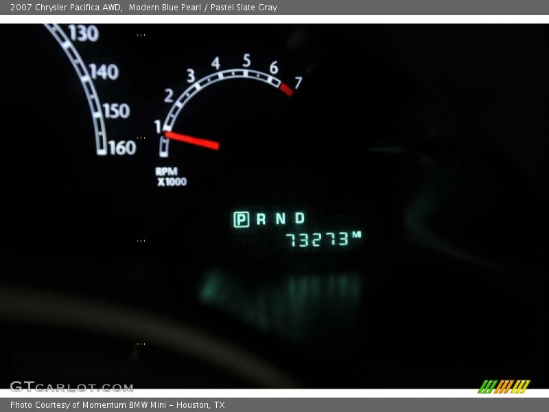 Modern Blue Pearl / Pastel Slate Gray 2007 Chrysler Pacifica AWD