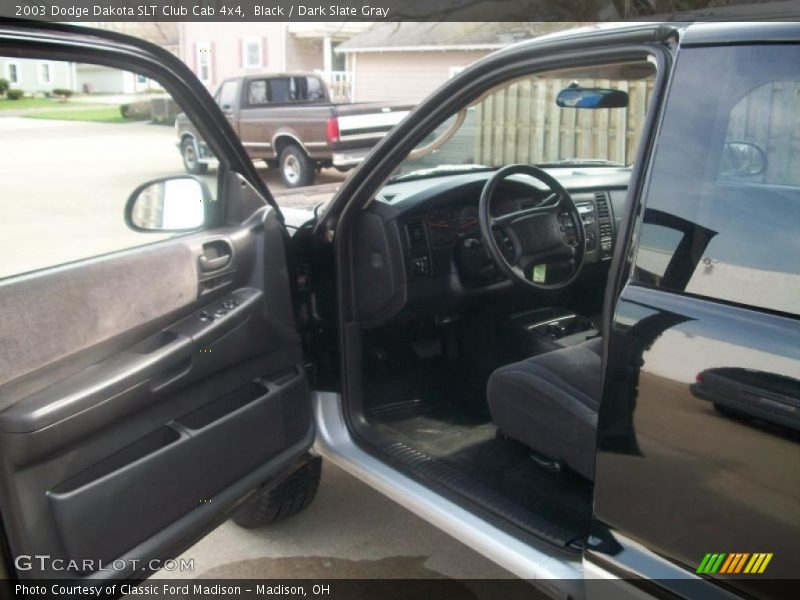 Black / Dark Slate Gray 2003 Dodge Dakota SLT Club Cab 4x4