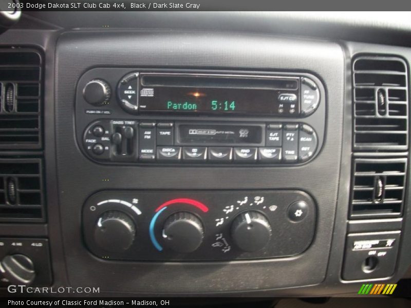 Black / Dark Slate Gray 2003 Dodge Dakota SLT Club Cab 4x4