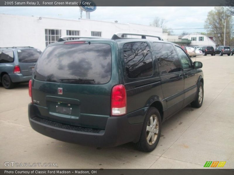 Forest Green Metallic / Grey 2005 Saturn Relay 3