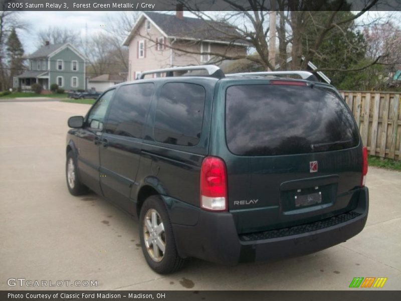 Forest Green Metallic / Grey 2005 Saturn Relay 3