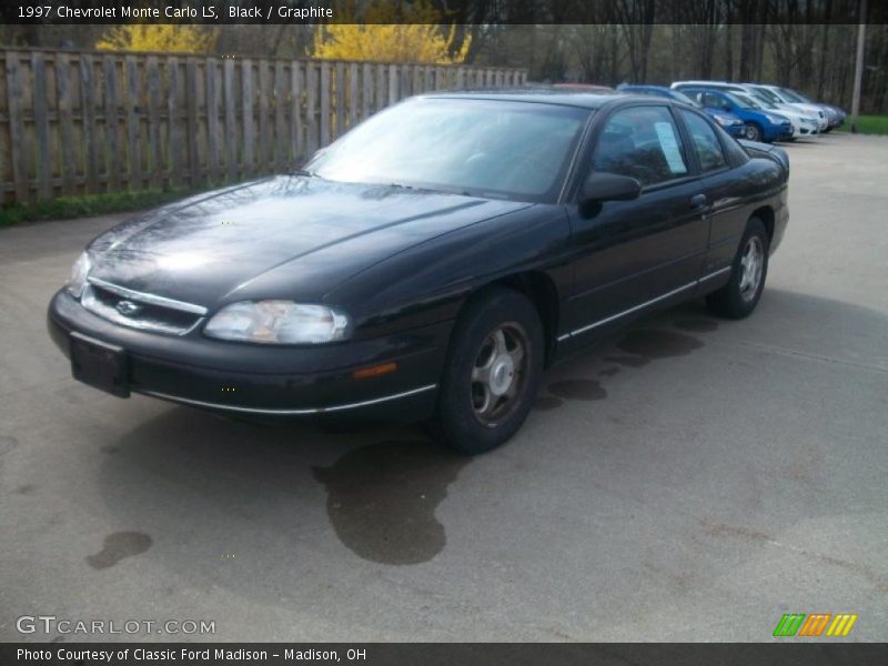 Black / Graphite 1997 Chevrolet Monte Carlo LS