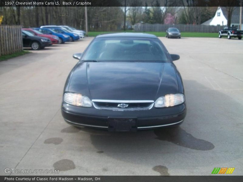 Black / Graphite 1997 Chevrolet Monte Carlo LS