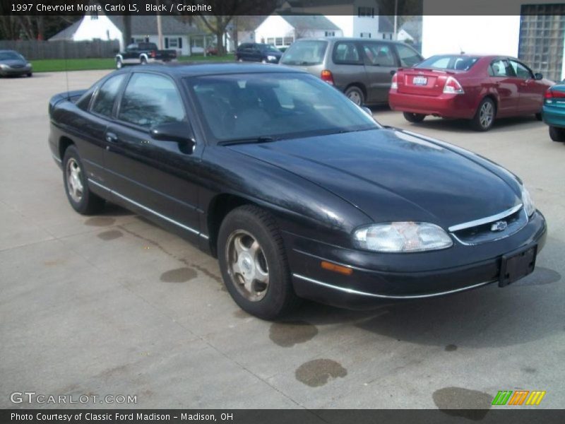 Black / Graphite 1997 Chevrolet Monte Carlo LS