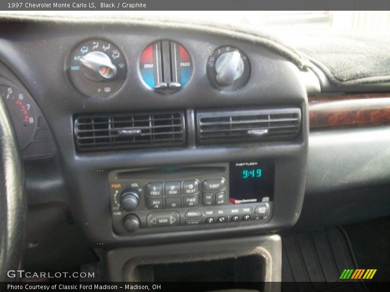 Black / Graphite 1997 Chevrolet Monte Carlo LS