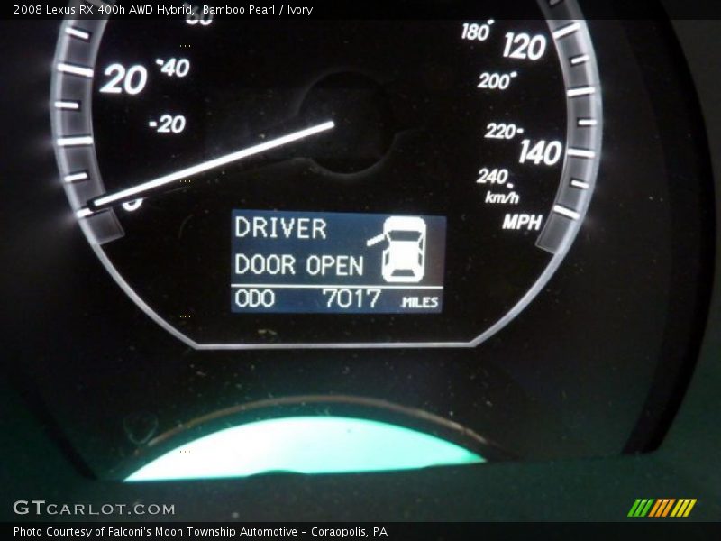 Bamboo Pearl / Ivory 2008 Lexus RX 400h AWD Hybrid