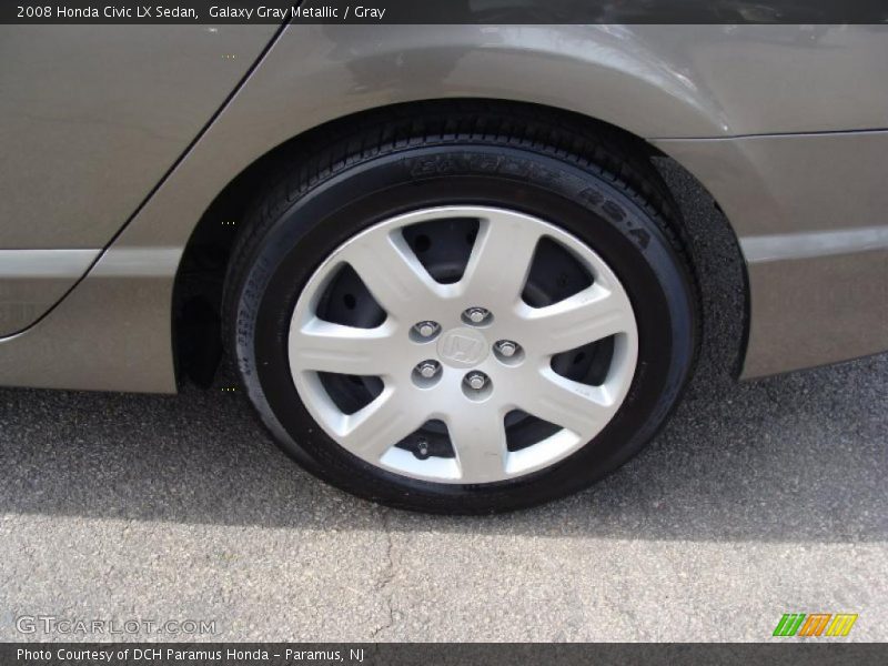 Galaxy Gray Metallic / Gray 2008 Honda Civic LX Sedan
