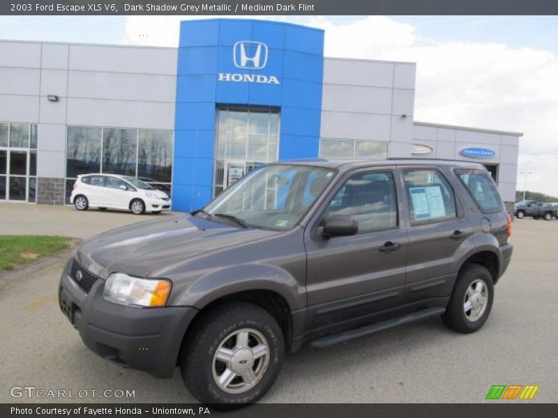 Dark Shadow Grey Metallic / Medium Dark Flint 2003 Ford Escape XLS V6