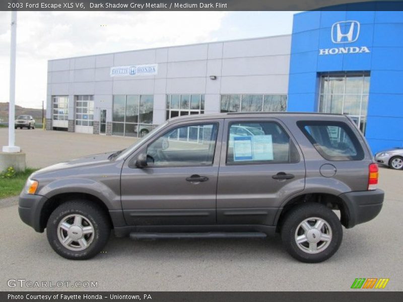 Dark Shadow Grey Metallic / Medium Dark Flint 2003 Ford Escape XLS V6