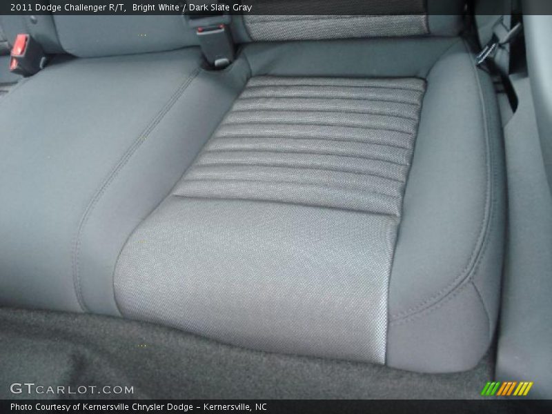 Bright White / Dark Slate Gray 2011 Dodge Challenger R/T