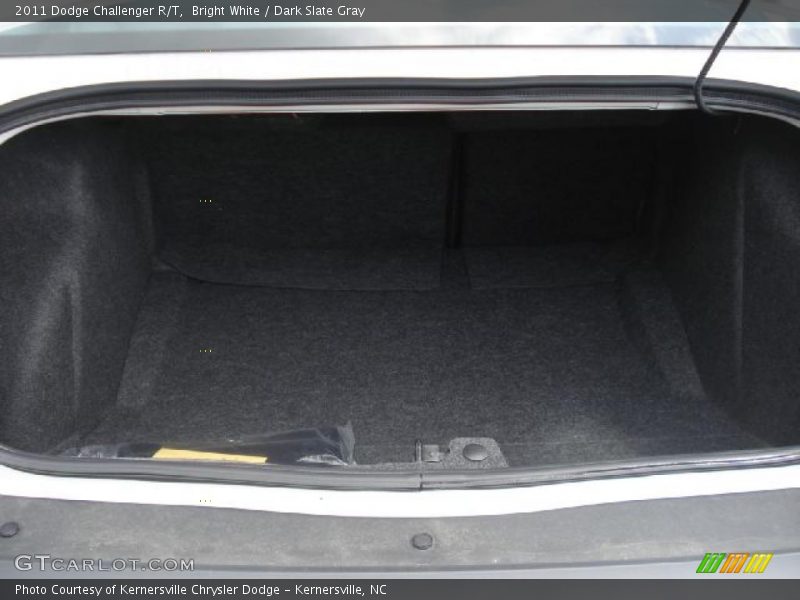 Bright White / Dark Slate Gray 2011 Dodge Challenger R/T