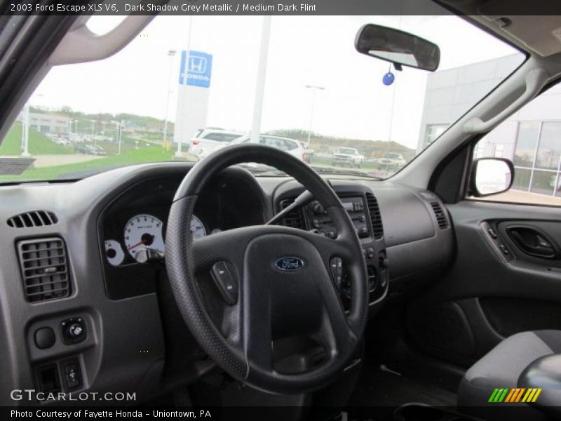 Dark Shadow Grey Metallic / Medium Dark Flint 2003 Ford Escape XLS V6