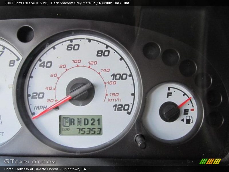 Dark Shadow Grey Metallic / Medium Dark Flint 2003 Ford Escape XLS V6