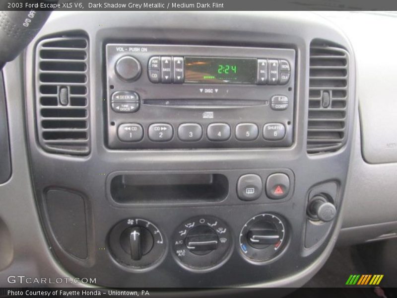 Dark Shadow Grey Metallic / Medium Dark Flint 2003 Ford Escape XLS V6